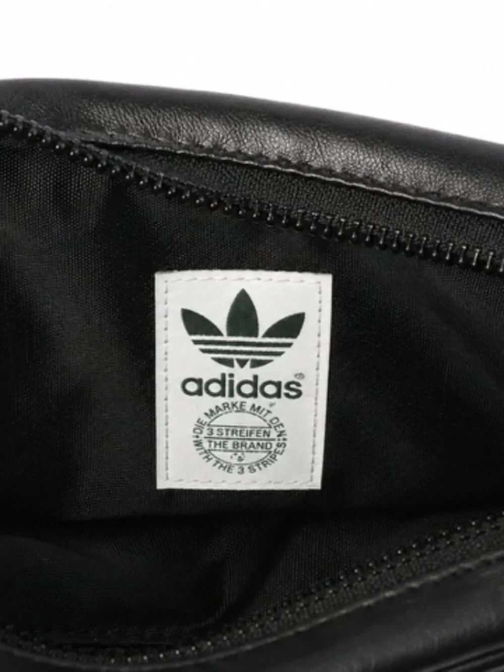 Adidas Originals Black Shoulder Bag Purse Y2K Mini Handbag